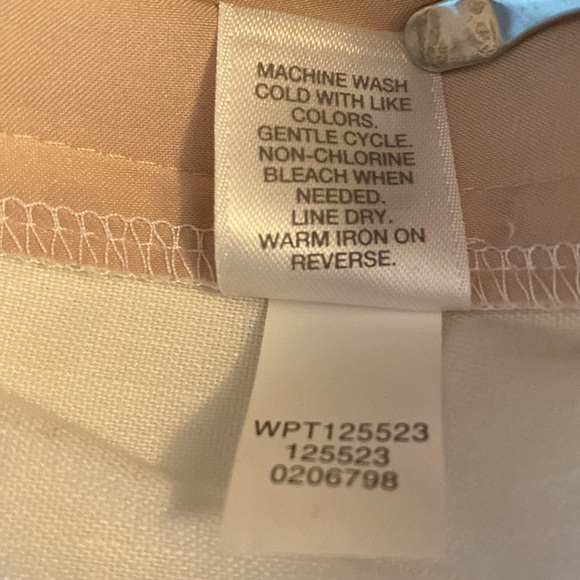 J. Jill Stretch Linen Pull-On Pant Size Large Tall - Picture 8 of 8